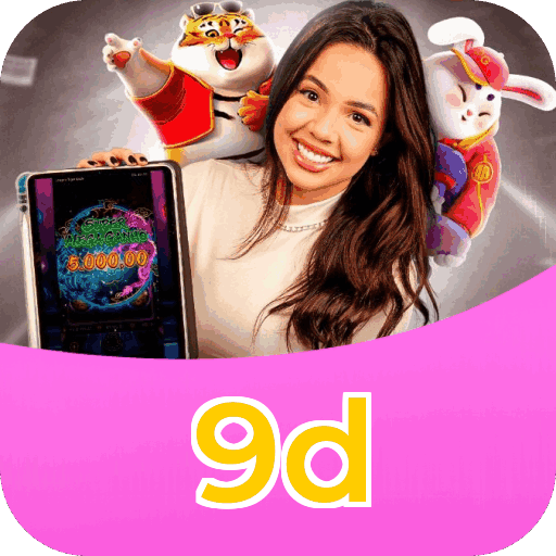 Plataforma 9d mostrando interface moderna, jogos certificados e recursos de segurança licenciados