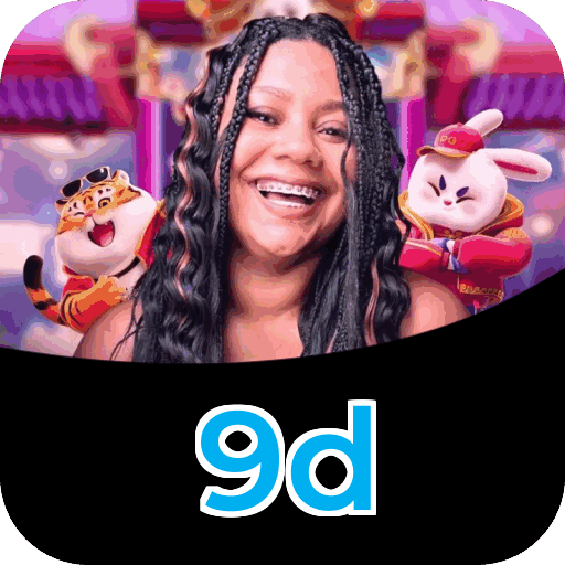 Interface do aplicativo 9d mostrando jogos disponíveis no iOS e Android